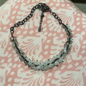 Simply Vera Vera Wang Silver and White Necklace